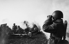 Dmitri BALTERMANTS: The Battle Awaits, 1941-45 / WWII / Silver Print / STAMPED