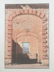 Charlotte Bell 1/100 Photo Art «Door to the Desert» Mineral de Pozos Mat 20×16