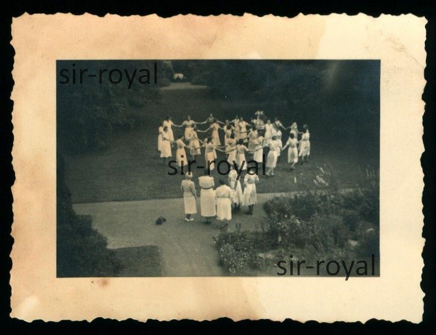 Girl Dancing A Dance – 1930s – Theatre Harvest Festival – Photo 7x6cm