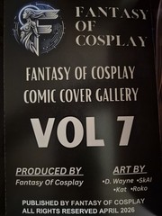 Fantasy of Cosplay Comic #7 ABSOLUTE Zatanna VIRGIN Variant Ltd 100