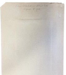 Large Gelatin Silver Print Cabinet Card Bifold Trifold Set of 2 Vellum