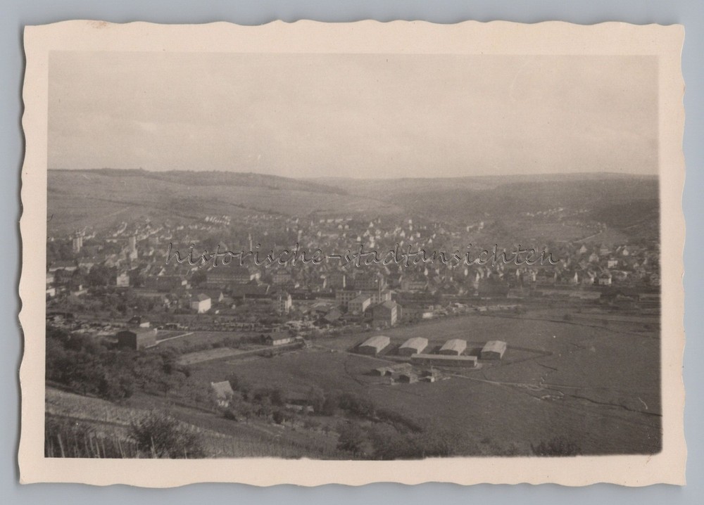 Bad Mergentheim 1943 – barracks camp forced labour camp? Vintage Photo 1940s