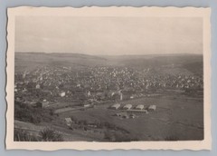 Bad Mergentheim 1943 – barracks camp forced labour camp? Vintage Photo 1940s