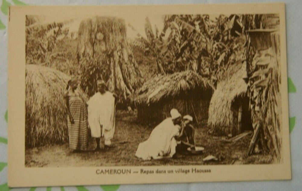 Foto Kamerun Süd west Afrika Kolonie 1915 Behausung Einheimische AK F1