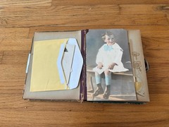 Victorian Photo Album with Old Family Photos 1890s to Early 1900s