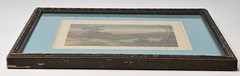 Antique Wallace Nutting 1920’s Framed Signed Mountainscape Hand Tinted Photo