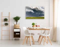 storm photography print rainbow wall art picture fine art nature photo decor