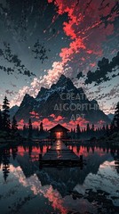 Digital Image Picture Photo Wallpaper Background Desktop AI Art Sample Product