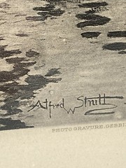 Antique In A Fix Alfred Strut Photogravure Chaos Coordinator Hardship Manager