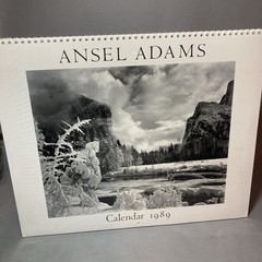 Ansel Adams 1989 Calendar Yosemite Valley In winter Snow On Cover SEALED