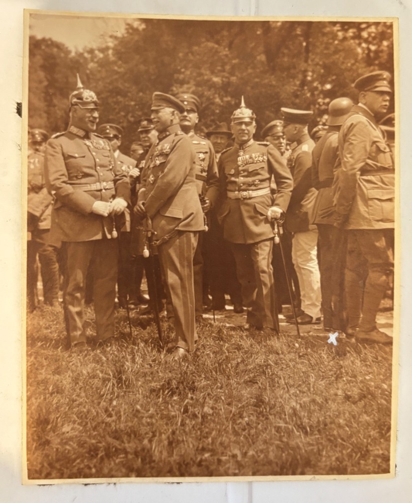 Old Photo 1929 Stahlhelm Reichsfront Soldier’s Day Munich Prince Alfonso of Bavaria