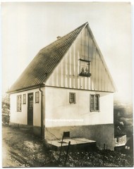 G835 Photo 1930 Modern Steel Slats Residential Building Architecture Design Bauhaus Style