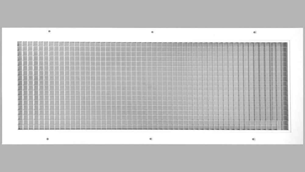 10″ x 12″ or 12″ x 10″ Cube Core Eggcrate Return Air Grille – Aluminum Rust P…