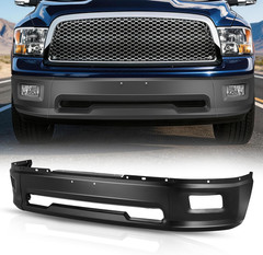 Front Bumper Impact Face Bar Compatible with 2009-2010 Dodge Ram 1500, 2011-2012