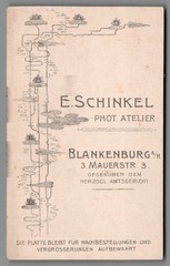 CdV photo Young Blankenburg Harz studio Ernst Schinkel family Schreyer (c1166)