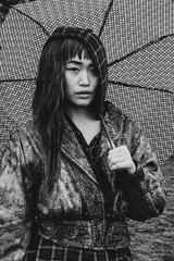 Art Model Cacia 8×12″ Black and White Archival Photographic Print Lustre Finish