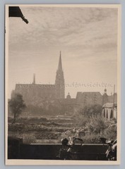 Regensburg 1949 – Cathedral Stone Bridge – Old Photo 1940s