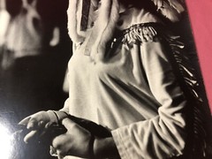Vintage Photo On Board Indian Sqauw Chief Woman 16×20 Art Photography Contest