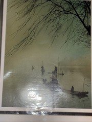 Four Boats, Hunan, 1984 Photography By Don Hong Oai Signed