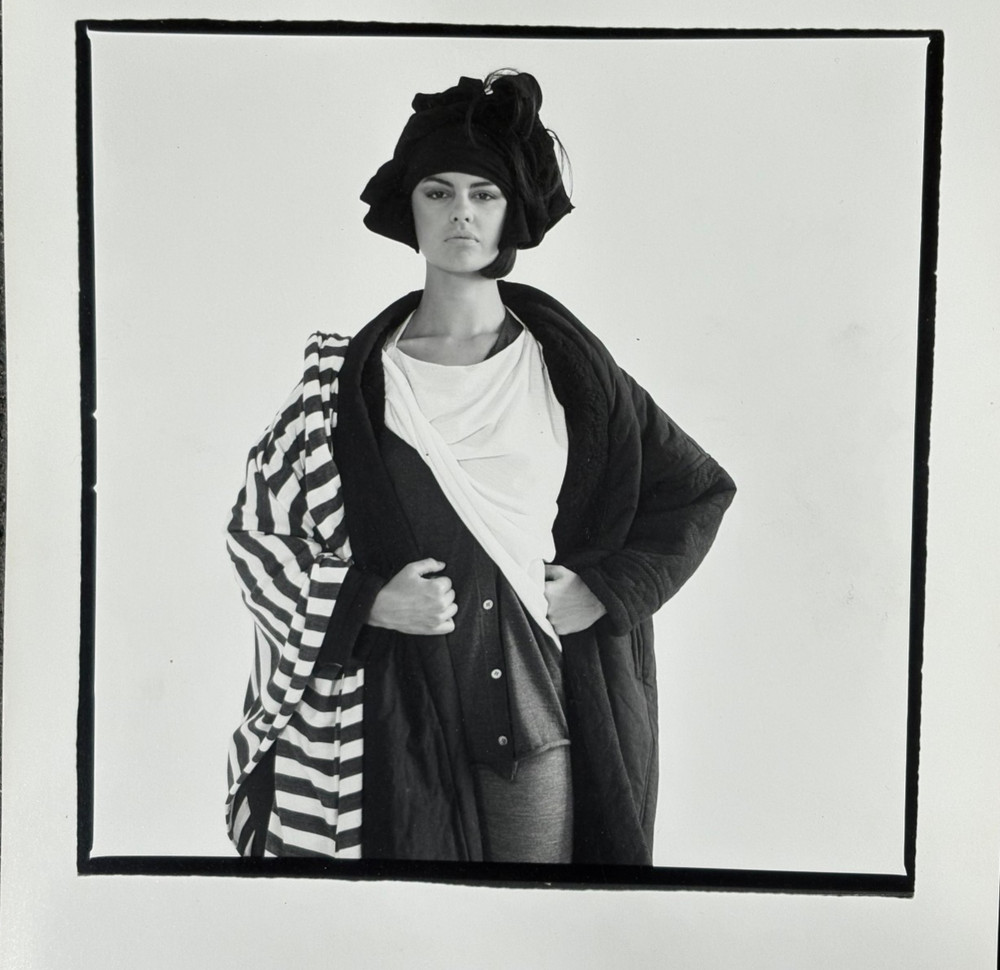 High Fashion Model 13 7/8 x 11 Photograph-C. 1980s-Mark Bugzester