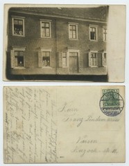 119011 – People in Windows – Photo as Postcard, Forest (Rhineland) 5.3.1913