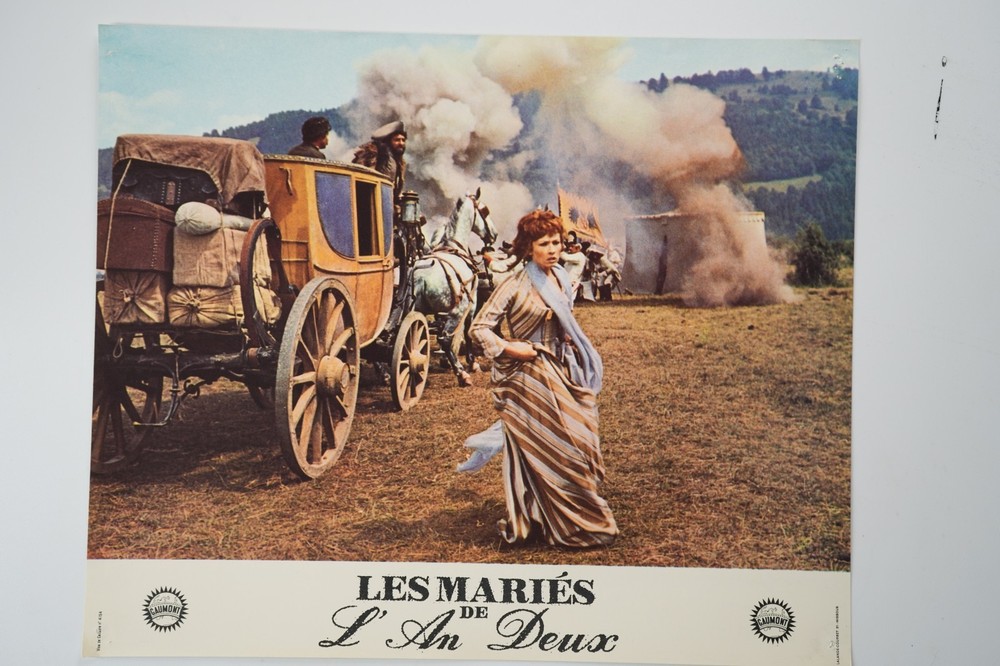 Photo Cinema Lobby Cards The Married Of The Year Two 22X28Cm 1970 Marlène Jobert