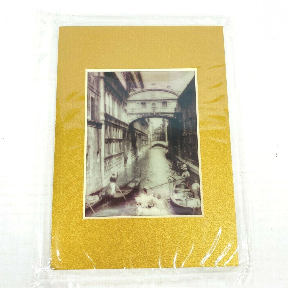 Bridge Of Sighs Venice Italy Stereoview 3-d Photo Reprint Stereographic Arts