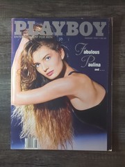 Playboy Magazine August 1987 Fabulous Paulina Centerfold DM5