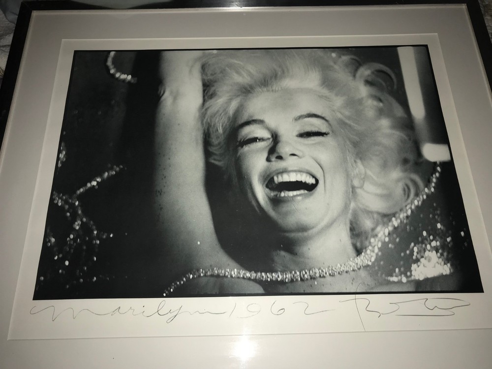 Marilyn Monroe Photograph by Bert Stern, The Last Sitting, Marilyn with pearls