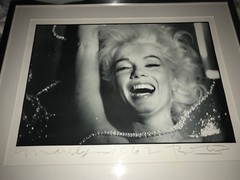 Marilyn Monroe Photograph by Bert Stern, The Last Sitting, Marilyn with pearls