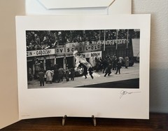 JESSE ALEXANDER Vintage Signed Portfolio of Car Racing Photographs, 186/250