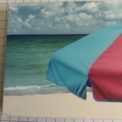 Photo On Stretched Canvas Honeymoon Island, St Thomas US Virgin Islands 5.5”x16”