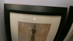 European Landmarks By John Douglas! Big Ben and Eiffel Tower Made In U.S.A. 1999