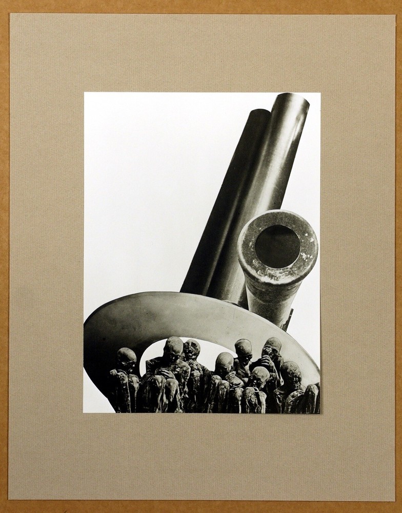 Anton Stankowski, Antique War Photomontage 1927, Photograph, 1980, Hand Signed