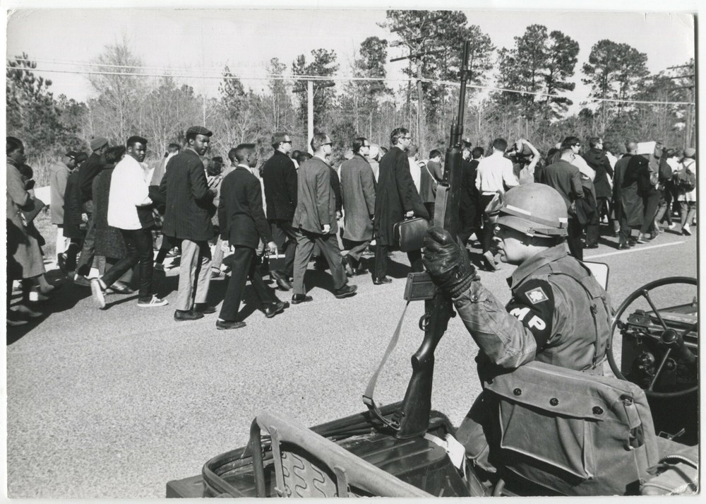 CIVIL RIGHTS: Selma, 1965 / by Paul Conklin / Stamped / VINTAGE