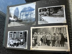 Old photo album civilian with defects, life in the GDR/51