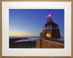 Stunning Jeff Nixon Signed Mount Diablo Forest Lookout, Dawn 17″x24″ Photograph