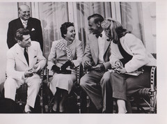 Gary COOPER Giselle PASCAL Jean MARAIS Original Photograph 24*18