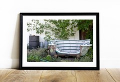 Vintage Clawfoot Tub Couch Bath Bathroom Art Photography Print