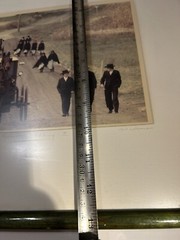 Bill Coleman Signed & Framed Vintage Amish Photograph No. 236