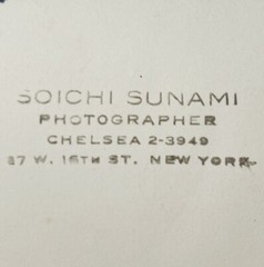 Japanese American Photographer Soichi Sunami Silver Gelatin Photo Of Sculpture