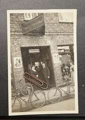 Photo View Business Fashion Oldenburg Jever Enamel Sign Bicycle Advertising Owner