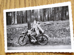 Foto Mann Frau auf Motorrad Motorcycle Photo FC