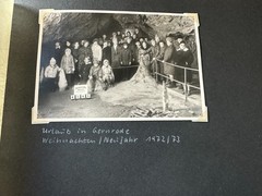 Old photo album civilian with defects, life in the GDR/51