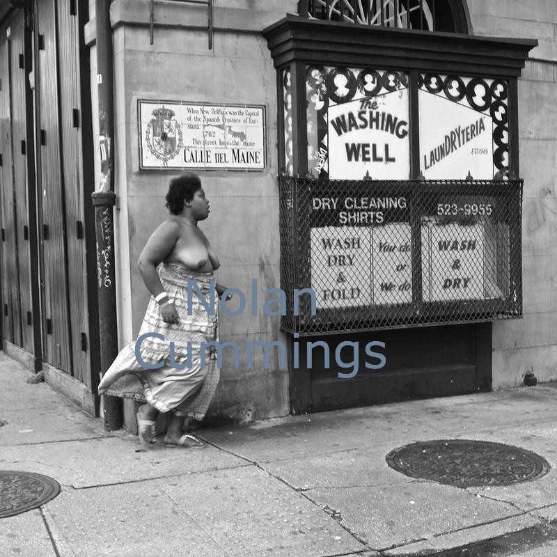 10″ x 10″ Photo Print Street Photography New Orleans Black and White