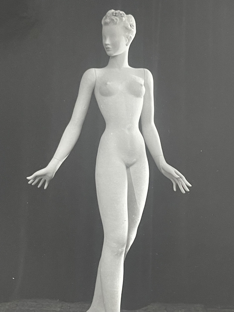 Rare Vintage Original Photo Siegel Stockman Mannequin Female Fetish Curiosa