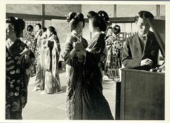 Geishas Japan 1935 Art Photo Print Card Fotofolio 4”x6”