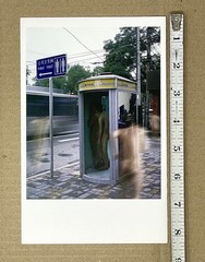 Chi Peng (b. 1981) Art Announcement Card 2005 – Telephone Booth – Chambers NYC