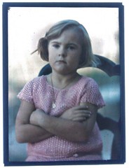 Autochrome Glass, Positive, 9x12cm, Portrait of a Girl / Portrait of a Girl