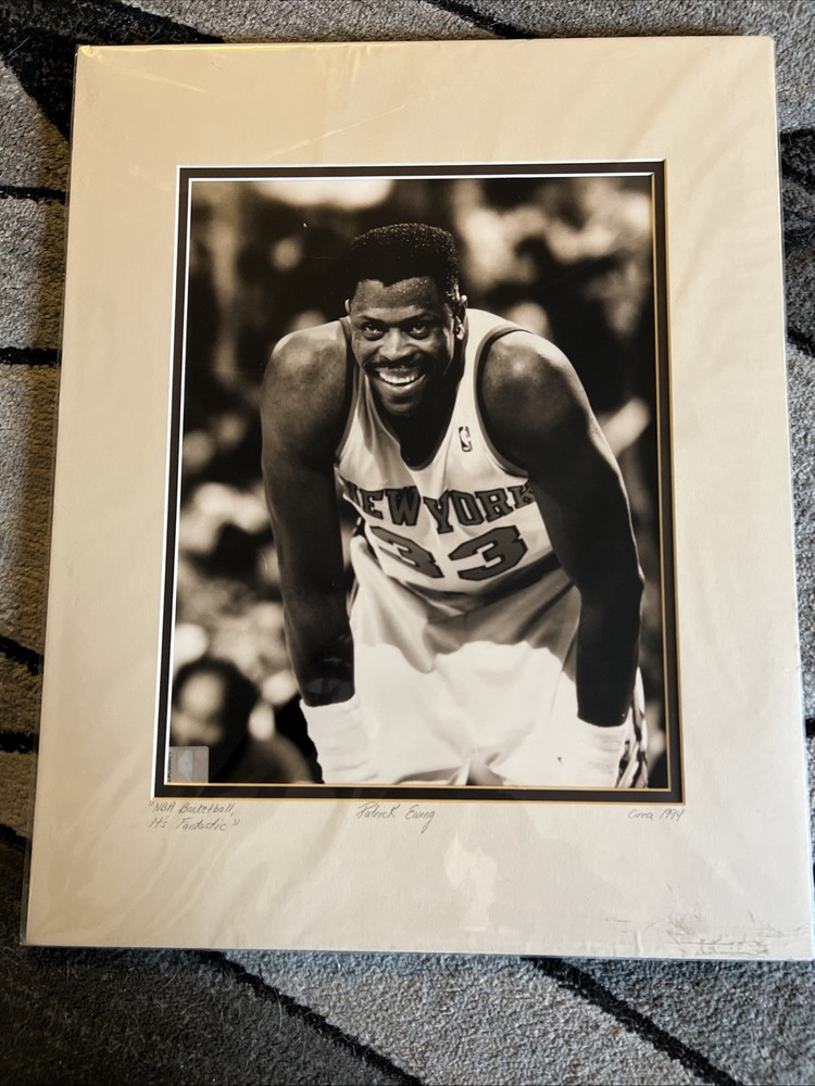 The Vintage Collection Mark Reuben Gallery 1994 Patrick Ewing Art. 20×16